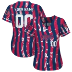 personalized minnesota twins stripe paint navy jersey best selling