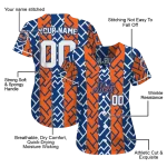 personalized new york mets squares grid blue jersey best selling