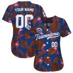 personalized new york mets tropical flamingo blue jersey best selling