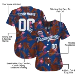 personalized new york mets tropical flamingo blue jersey best selling