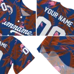 personalized new york mets tropical flamingo blue jersey best selling