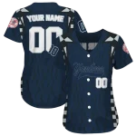 personalized new york yankees chevron rhythm navy jersey best selling