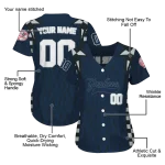 personalized new york yankees chevron rhythm navy jersey best selling