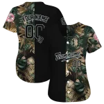 personalized new york yankees tropical foliage black jersey best selling