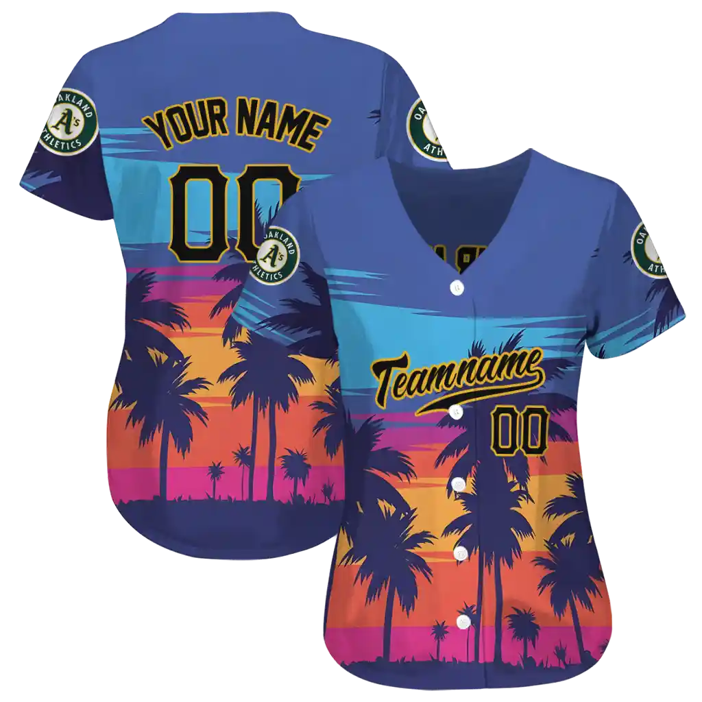 personalized oakland athletics palm paradise jersey high quality personalized oakland athletics palm paradise jersey high quality