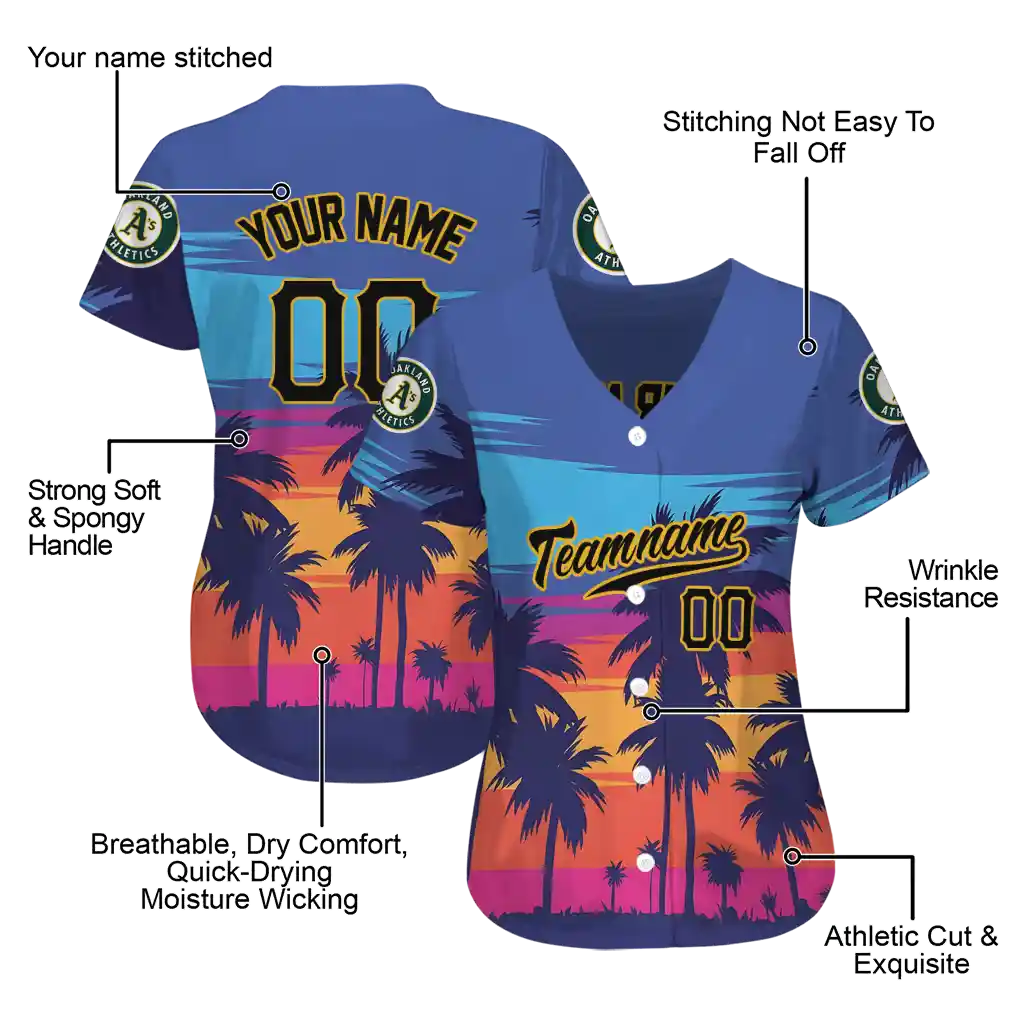 personalized oakland athletics palm paradise jersey latest model personalized oakland athletics palm paradise jersey latest model