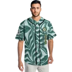 personalized oakland athletics psychedelic curves green jersey best selling