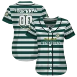 personalized oakland athletics stripe layers green white jersey best selling