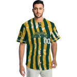 personalized oakland athletics stripe paint green jersey best selling