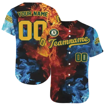 personalized oakland athletics vapor blaze jersey best selling