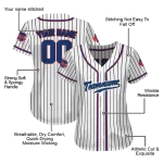 personalized philadelphia phillies pinstripe lines white jersey best selling