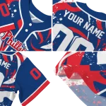 personalized philadelphia phillies splash swirl blue jersey best selling