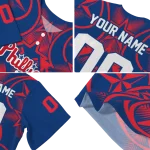 personalized philadelphia phillies star circle blue jersey best selling