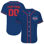 personalized philadelphia phillies stripe pattern blue jersey best selling