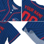 personalized philadelphia phillies stripe pattern blue jersey best selling
