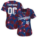 personalized philadelphia phillies tropical flamingo blue jersey best selling
