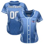 personalized philadelphia phillies wavy flow blue jersey best selling