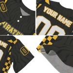 personalized pittsburgh pirates chevron rhythm black jersey best selling