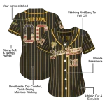 personalized pittsburgh pirates vertical stripes black jersey best selling