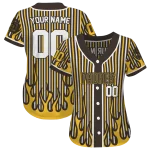 personalized san diego padres blazing stripes brown jersey best selling