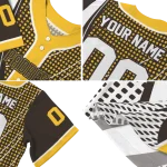 personalized san diego padres curved stripes brown white jersey best selling