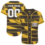 personalized san diego padres edgy stripes brown jersey best selling