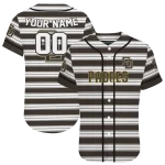 personalized san diego padres stripe layers brown white jersey best selling