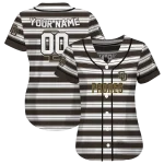 personalized san diego padres stripe layers brown white jersey best selling