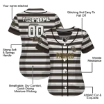 personalized san diego padres stripe layers brown white jersey best selling