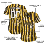 personalized san diego padres stripe paint brown jersey best selling