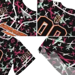 personalized san francisco giants abstract x black jersey best selling