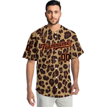 personalized san francisco giants leopard spot jersey fashion forward