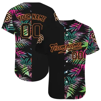 personalized san francisco giants palm leaf black jersey best selling