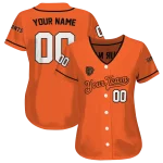 personalized san francisco giants plain classic orange jersey best selling
