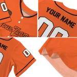 personalized san francisco giants plain classic orange jersey best selling