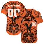 personalized san francisco giants star circle orange jersey best selling