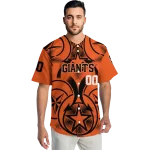 personalized san francisco giants star circle orange jersey best selling