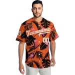 personalized san francisco giants tropical flamingo orange jersey best selling