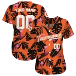 personalized san francisco giants tropical flamingo orange jersey best selling