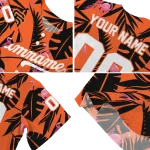 personalized san francisco giants tropical flamingo orange jersey best selling