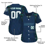personalized seattle mariners chevron rhythm navy blue jersey best selling