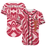 personalized st louis cardinals psychedelic curves red jersey best selling