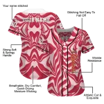 personalized st louis cardinals psychedelic curves red jersey best selling