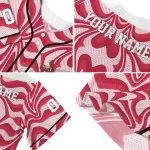 personalized st louis cardinals psychedelic curves red jersey best selling