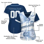 personalized tampa bay rays arrow fade navy white jersey best selling