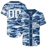personalized tampa bay rays camo splash navy jersey best selling
