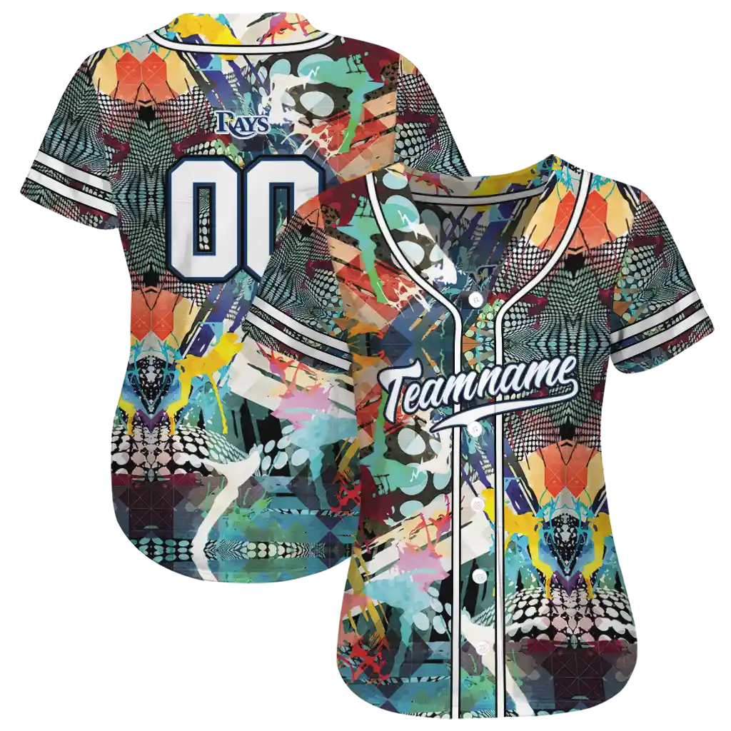 personalized tampa bay rays geometric fusion aqua jersey high quality personalized tampa bay rays geometric fusion aqua jersey high quality