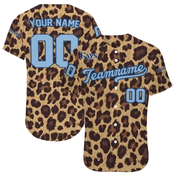 personalized tampa bay rays leopard spot jersey best selling