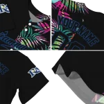 personalized tampa bay rays palm leaf black jersey best selling