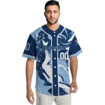personalized tampa bay rays splash swirl navy jersey best selling